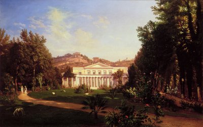 Villa Pignatella, Riviera di Chiaia, Napoli, c.1845 da Carl Wilhelm Goetzloff
